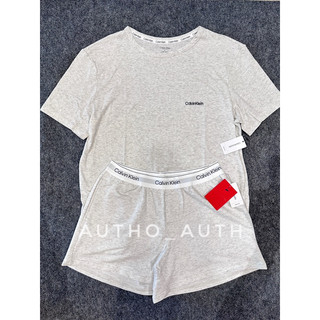 [Chính hãng 100%] Áo Thun Calvin Klein Logo Thêu Basic (Đen/Xám/Trắng)