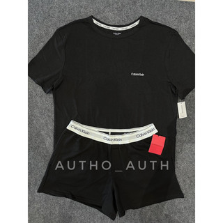 [Chính hãng 100%] Áo Thun Calvin Klein Logo Thêu Basic (Đen/Xám/Trắng)