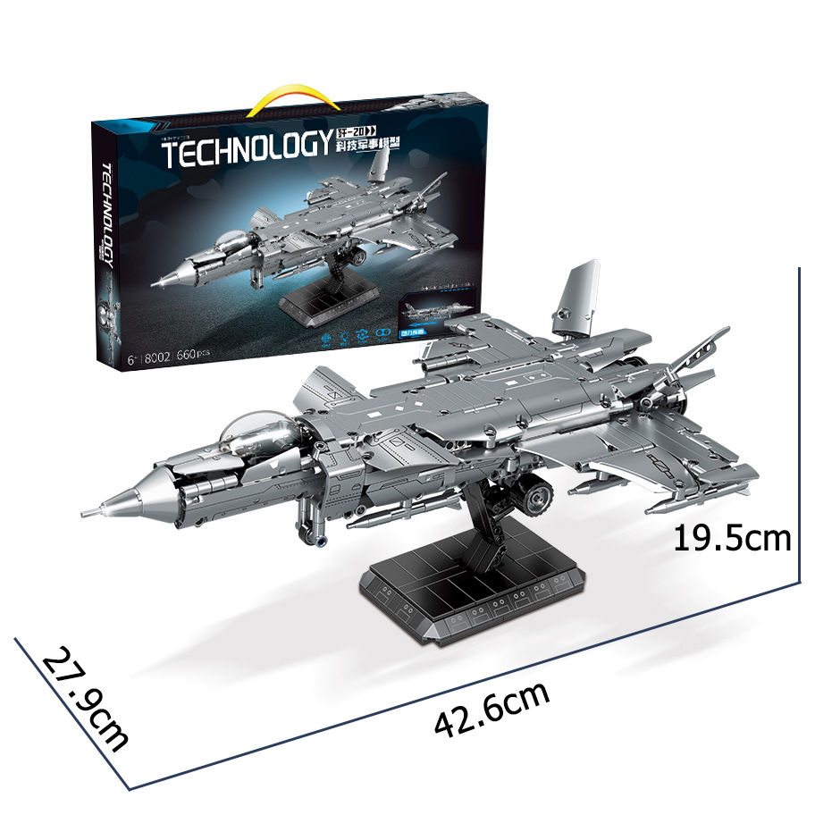 Đồ chơi lắp ráp máy bay trực thăng chiến đấu cỡ lớn 50cm giá rẻ, đồ chơi lắp ghép mô hình thông minh cho bé BOBIKID LG18