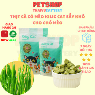 Thịt gà cỏ mèo kilig cat sấy khô cho chó mèo - gói 30 gram