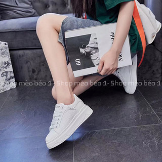 Giày thể thao trắng vân G chìm basic fullbox hàng quảng châu cao cấp