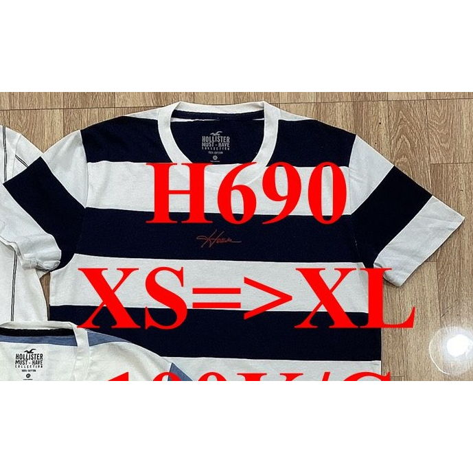 * Mã H690: Áo người lớn hàng dư xịn hãng Hollister chất cotton mềm, mát VNXK