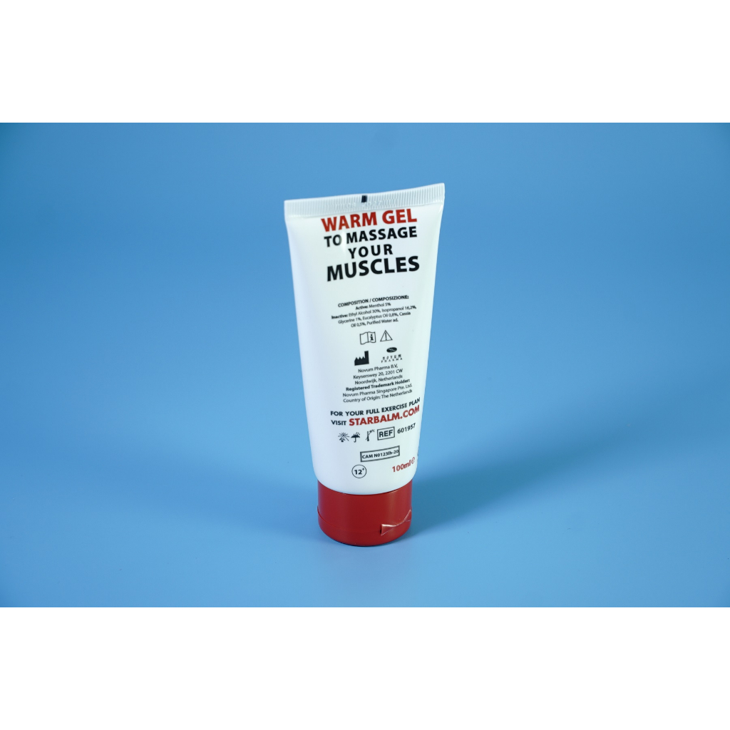 Gel xoa bóp làm nóng STARBALM WARM GEL 100ml -Before & After ấm nhanh, giảm đau hiệu quả