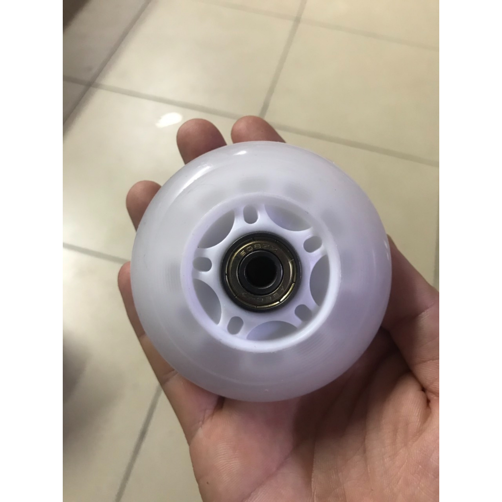 Bánh Sau Xe Điện 3 Bánh Drift 360 có bi Độ Có Đèn. ốc bắt bánh sau drit