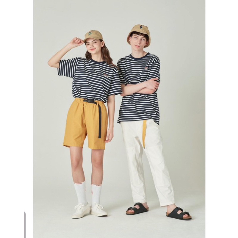 Áo thun sọc thêu cún Hazzys xuất Hàn