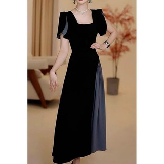 ĐẦM LỤA TAY CÁCH ĐIỆU PHỐI MÀU CAO CẤP