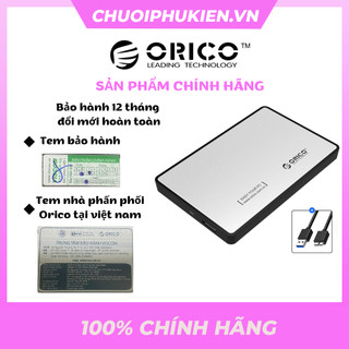 Box ổ cứng 2.5" orico 2588us3 chuẩn sata 3 cổng usb 3.0 - hàng chính hãng