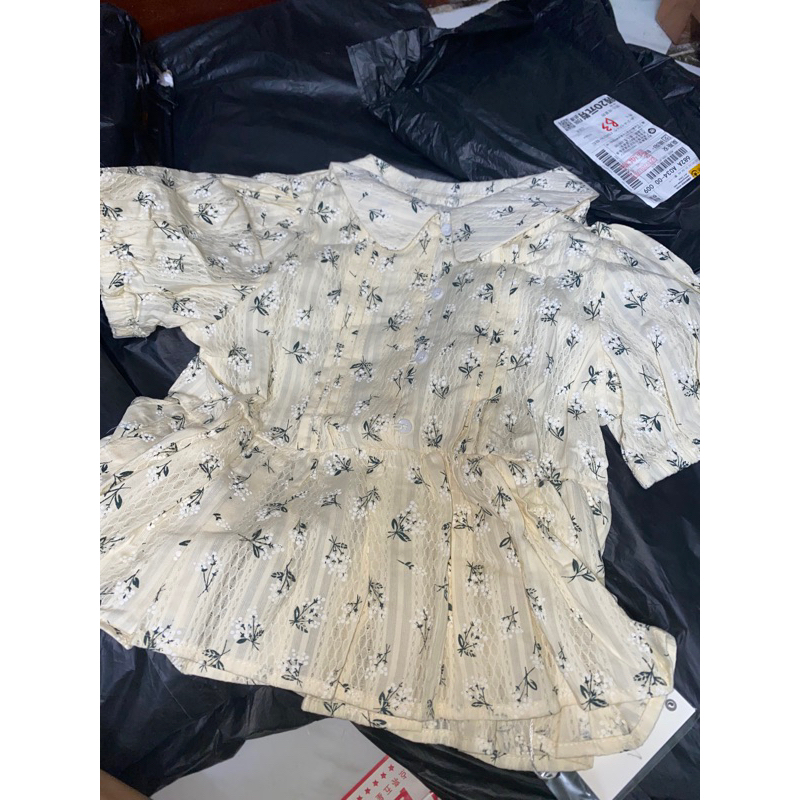 • Order • Áo Babydoll Hoa Nhí Ngắn Tay Xinh