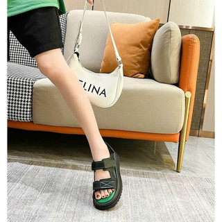 Sandal đế su đúc 2 quai dán 3p