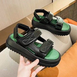 Sandal đế su đúc 2 quai dán 3p