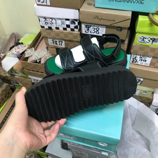 Sandal đế su đúc 2 quai dán 3p