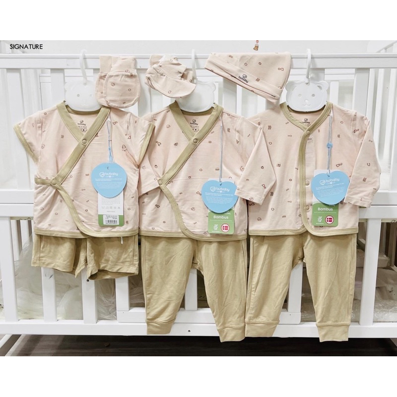 - Bộ dài tay cài chéo Signature