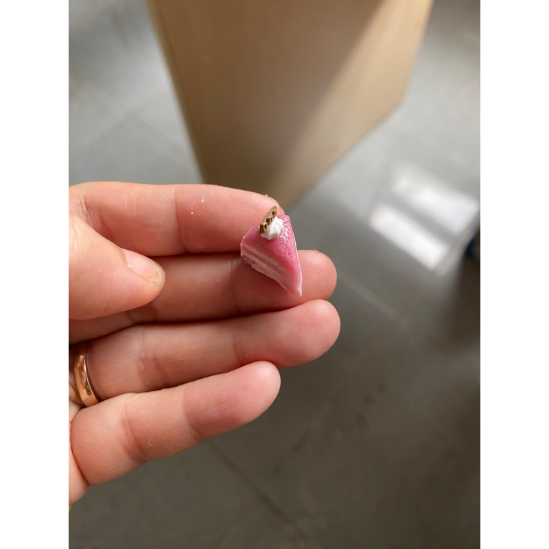 mô hình bánh mini bằng đất sét