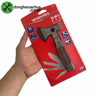 Rìu đa năng 12 in 1 workpro wp383001