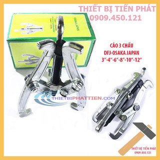 Cảo 3 Chấu OSAKA -DFJ JAPAN Hàng Xịn Full Size 4'', 6'', 8'', 10'' Cao Cấp (Chính Hãng)