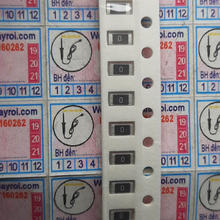 10 sản phẩm điện trở dán smd 1206 0r 0r0 0ohm