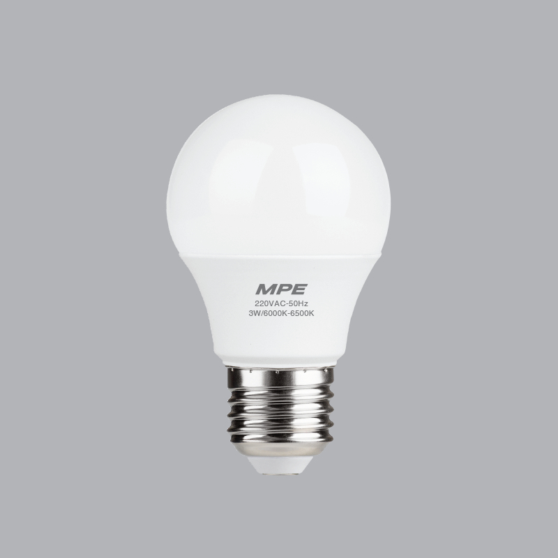 MPE - Đèn Led bulb búp công suất 3w 5w 7w 9w 12w 15w ánh sáng trắng - vàng