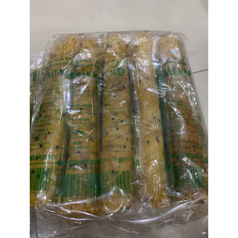 BỊCH 10 ỐNG BÁNH TRÁNG ỐNG MẮM RUỐC GIÒN TAN