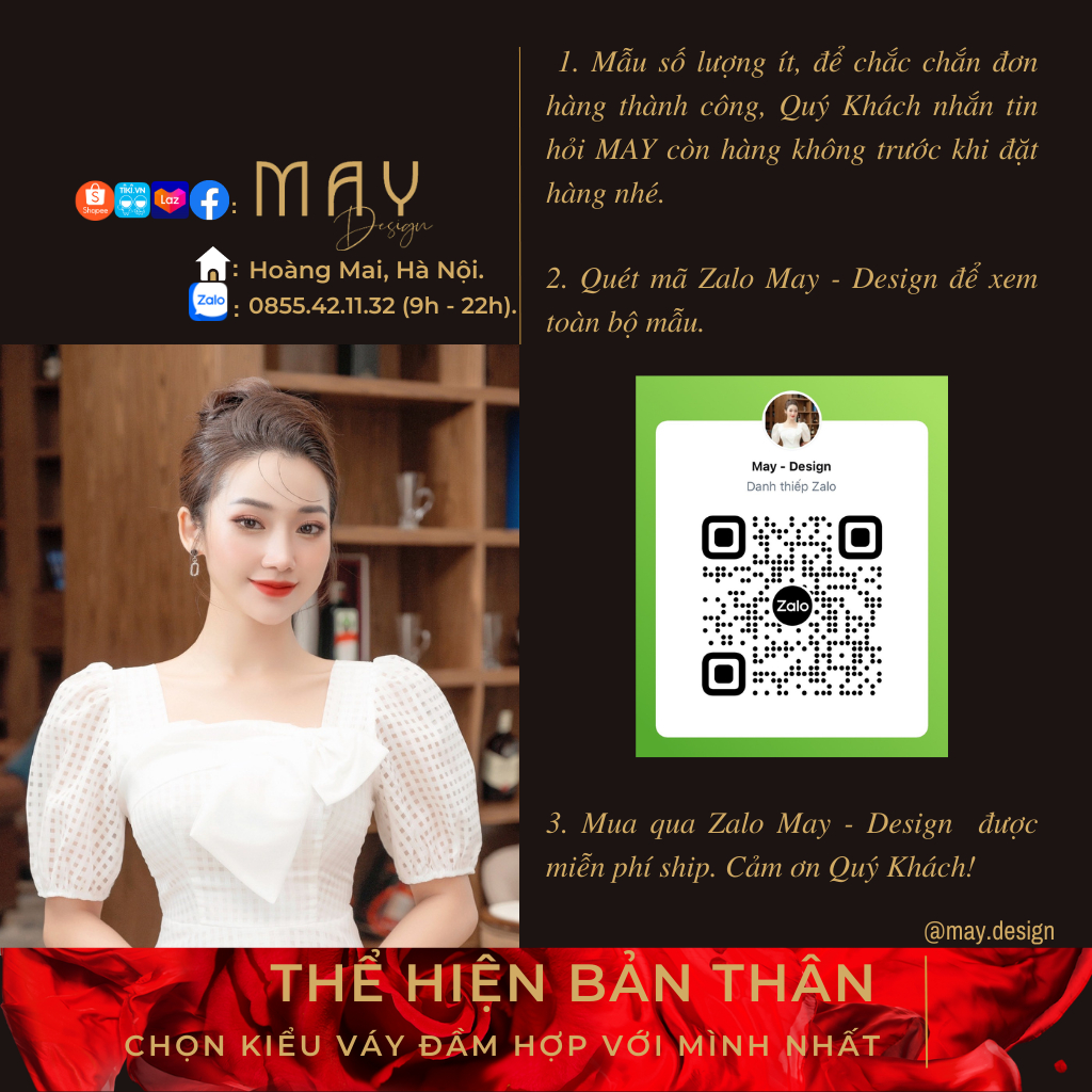 Váy Thiết Kế Mine Dress Chất Liệu Vải Ren Cao Cấp Màu Tím - Đầm Thiết Kế Thanh Lịch Trẻ Trung