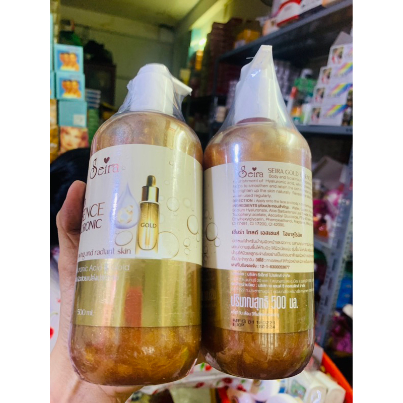 Serum gold thái lan chai 500ml ôm sale