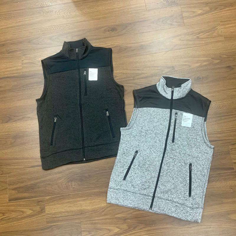 Áo gile len lót nỉ bông cho nam hàng xuất dư xịn chất cực đẹp