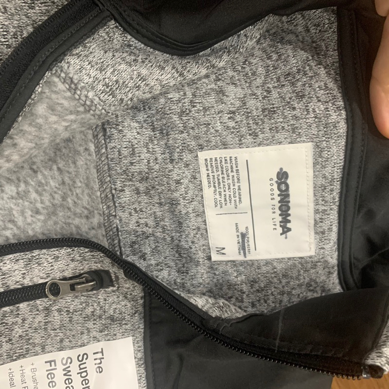 Áo gile len lót nỉ bông cho nam hàng xuất dư xịn chất cực đẹp