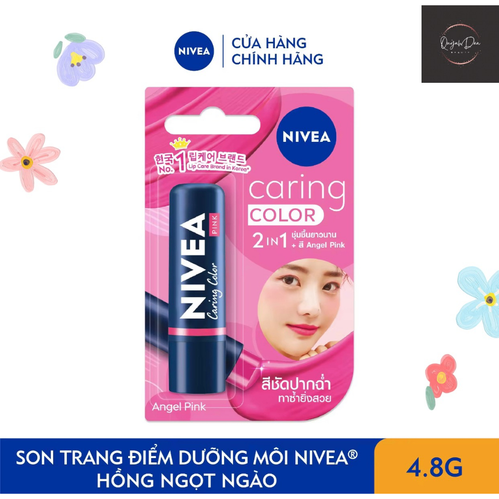 Son Trang Điểm Dưỡng Môi NIVEA Angel Pink Hồng Ngọt Ngào
