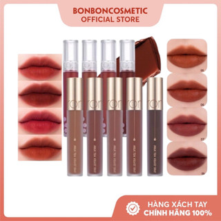 Son kem lì ROMAND MILK TEA VELVET TINT tổng hợp các màu trà sữa - Bonboncosmetic