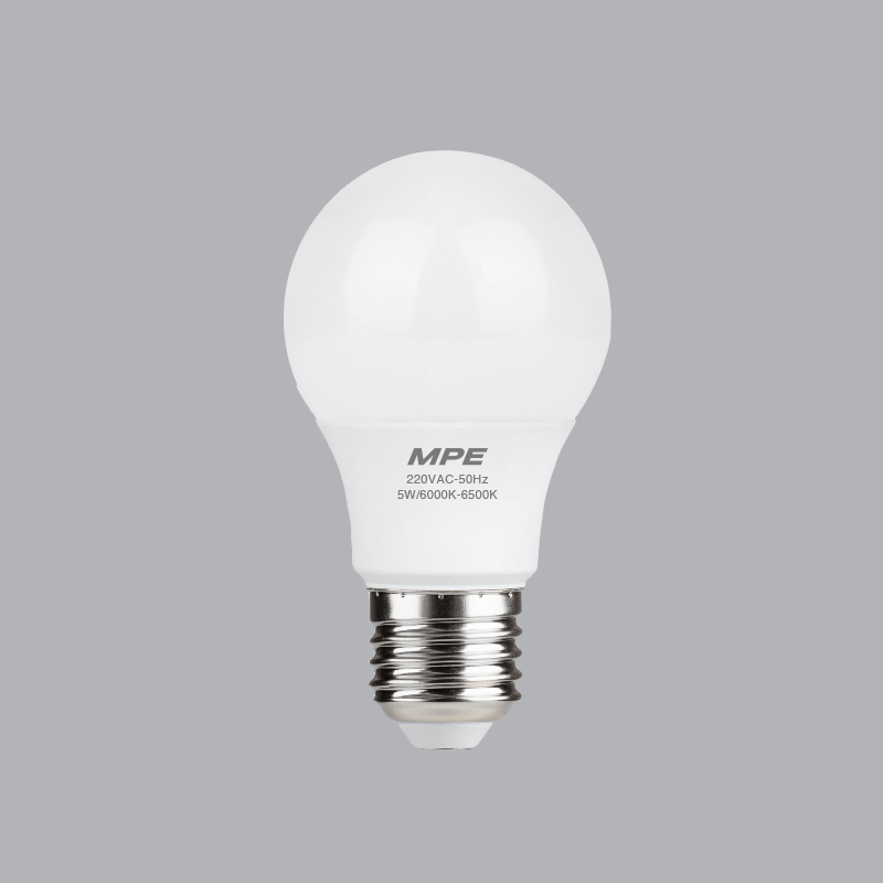 MPE - Đèn Led bulb búp công suất 3w 5w 7w 9w 12w 15w ánh sáng trắng - vàng
