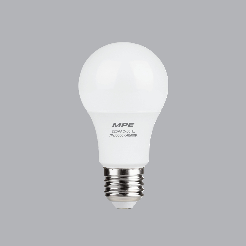 MPE - Đèn Led bulb búp công suất 3w 5w 7w 9w 12w 15w ánh sáng trắng - vàng