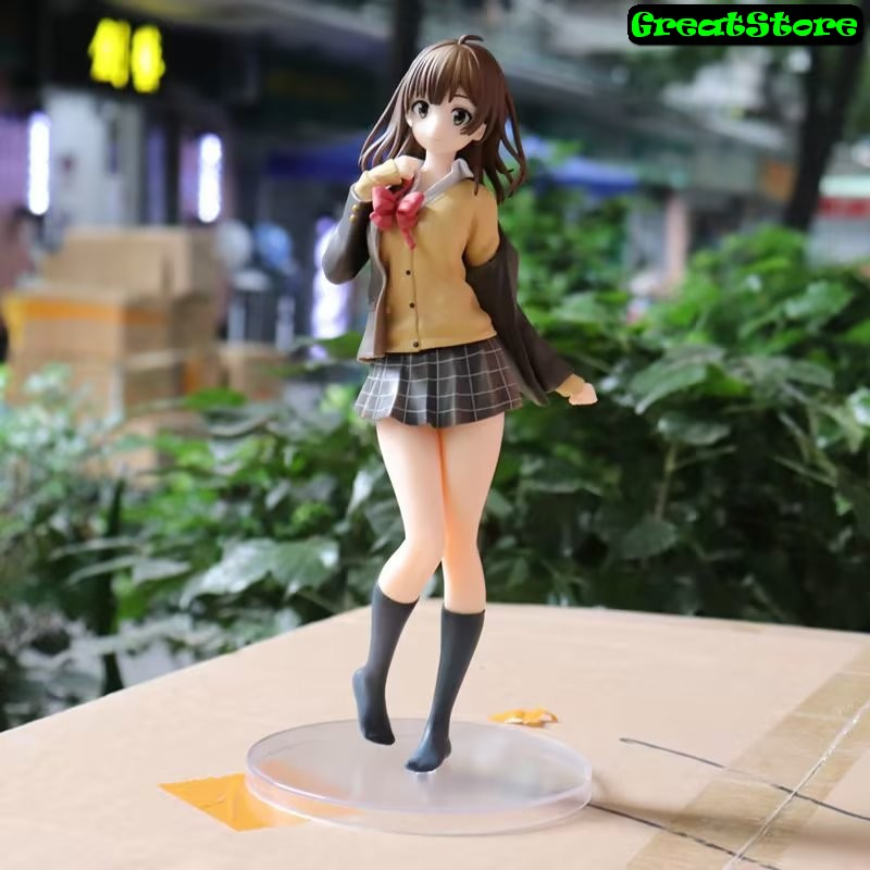 Mô hình Sayu Ogiwara Higehiro trong Anime Hige wo Soru Figure đứng 25 cm