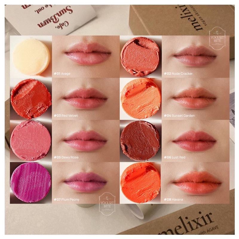 Son dưỡng môi thuần chay có màu Melixir