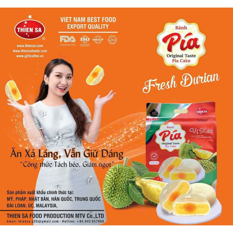 Bánh pía thiên sa vị xưa