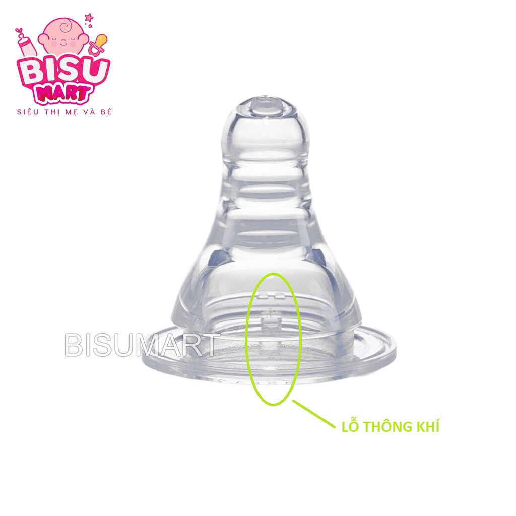 Núm Vú cổ hẹp Silicone Siêu Mềm FANCY
