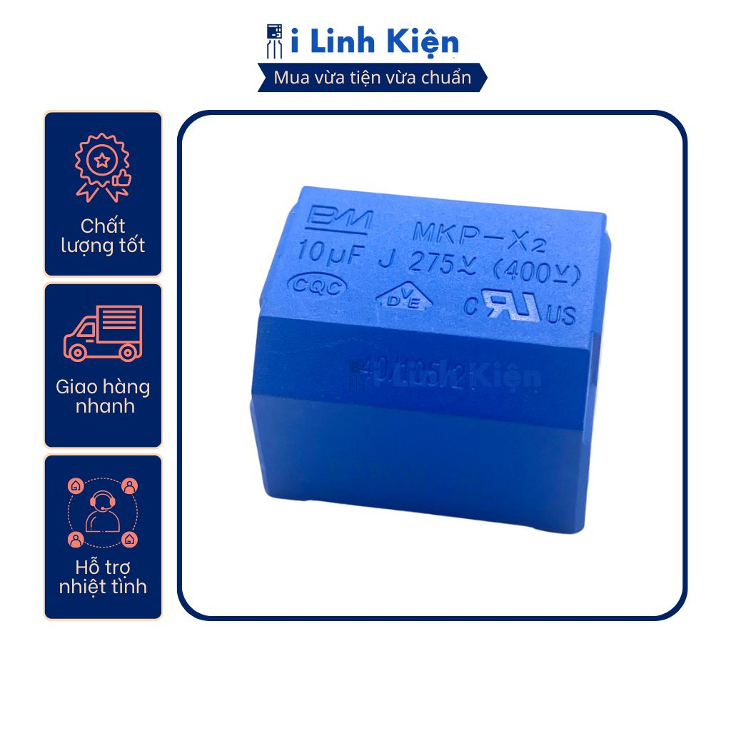 Tụ bếp từ 0.27UF 0.33UF 2UF 5UF 8UF 10UF chính hãng.