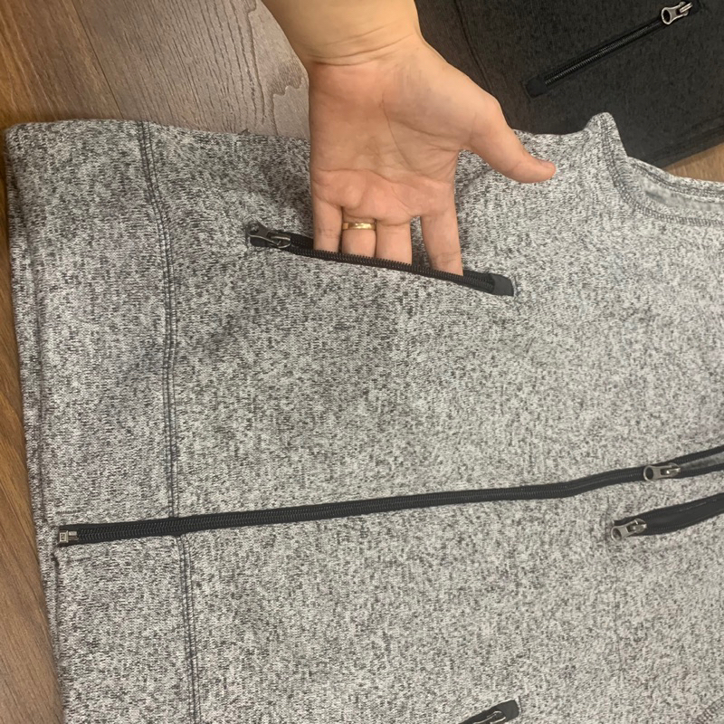 Áo gile len lót nỉ bông cho nam hàng xuất dư xịn chất cực đẹp