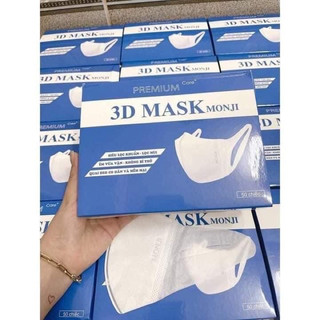 Hộp 50 cái khẩu trang 3d monji