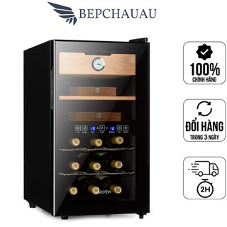 Tủ Trữ Cigar Và Rượu Vang 2IN1 KLARSTEIN EL DORADO, Dung Tích 108L, Nhập Đức, BH 12 Tháng, Bepchauau