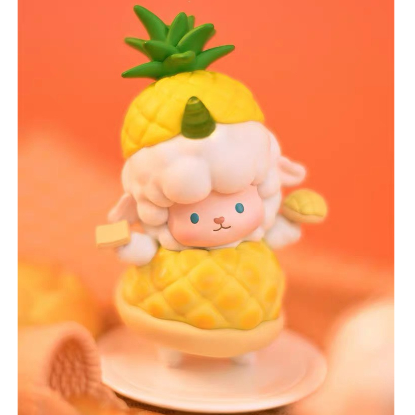 Hộp ngạc nhiên Blindbox mô hình Cừu Baa Kee phố ẩm thực lạ mắt đáng yêu Hàng sẵn _ Ting Ting