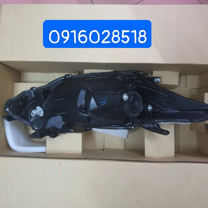 Cụm đèn pha Toyota Vios 2014 2015 2016 2017 2018 không bi, đèn thay thế