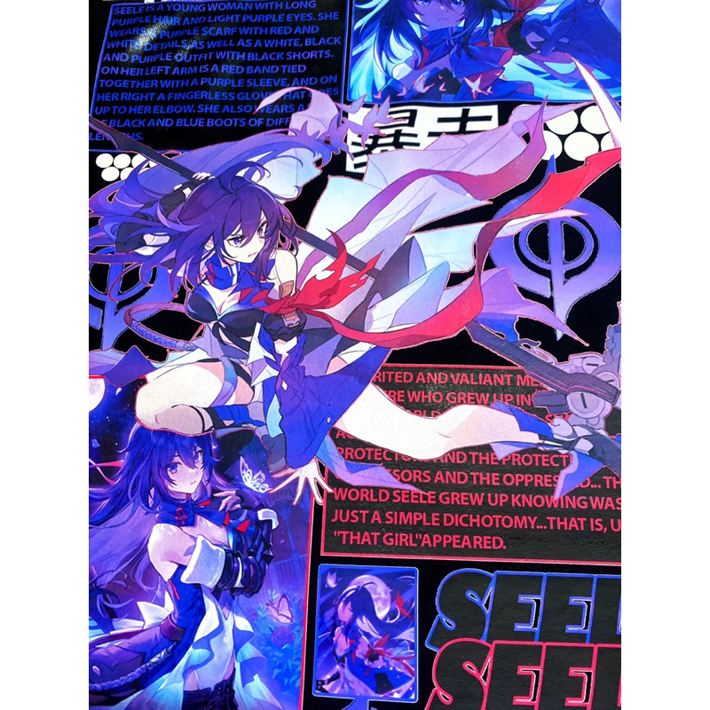 Áo phông Honkai Star Rail: Seele Maximum 100% Cotton Nam / Nữ by The Runaway