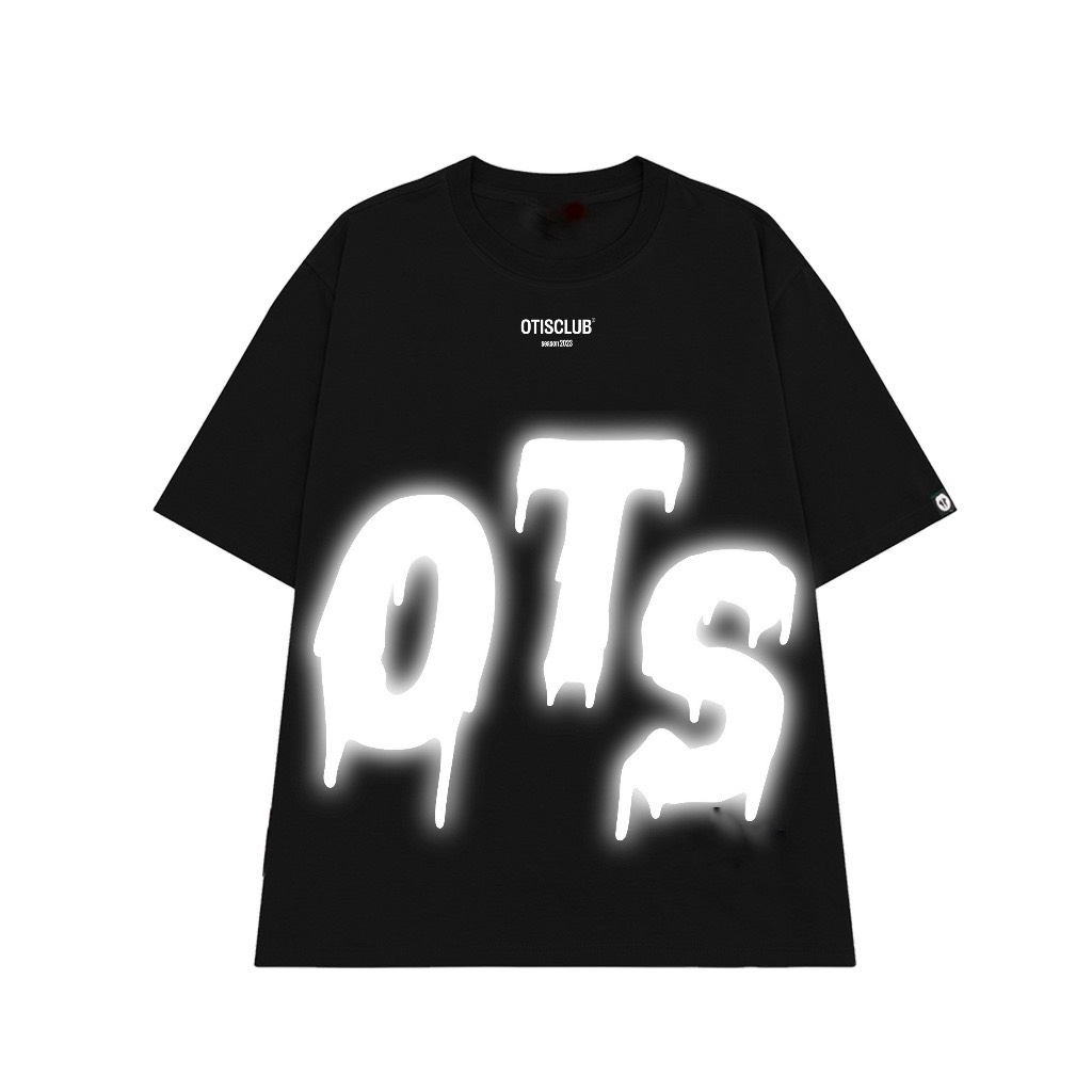 Áo Thun OTS Otis Club Tee Nam Nữ Unisex Form Rộng Tay Lỡ, AT139 trending xu hướng, Men Lì Fashion