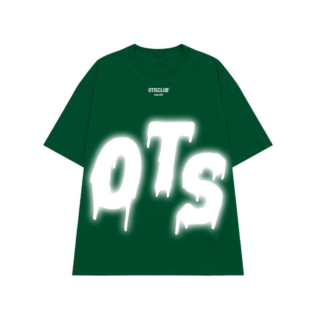 Áo Thun OTS Otis Club Tee Nam Nữ Unisex Form Rộng Tay Lỡ, AT139 trending xu hướng, Men Lì Fashion