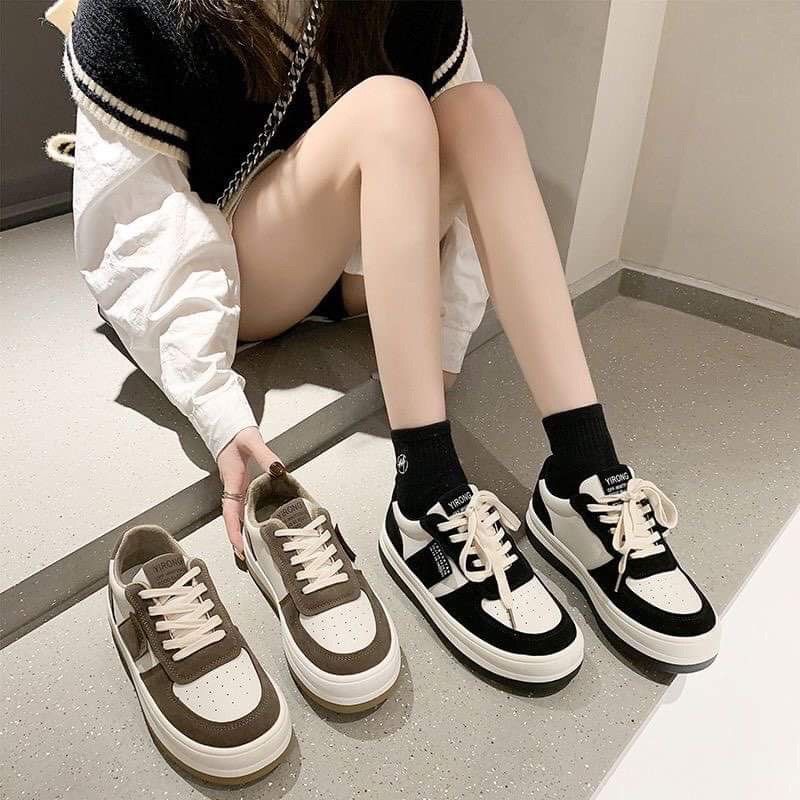 Giày nữ thể thao ulzzang học sinh đế cao cá tính hót hít