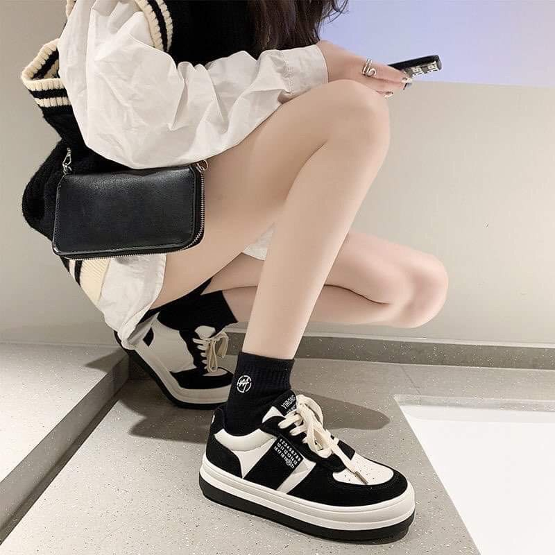 Giày nữ thể thao ulzzang học sinh đế cao cá tính hót hít