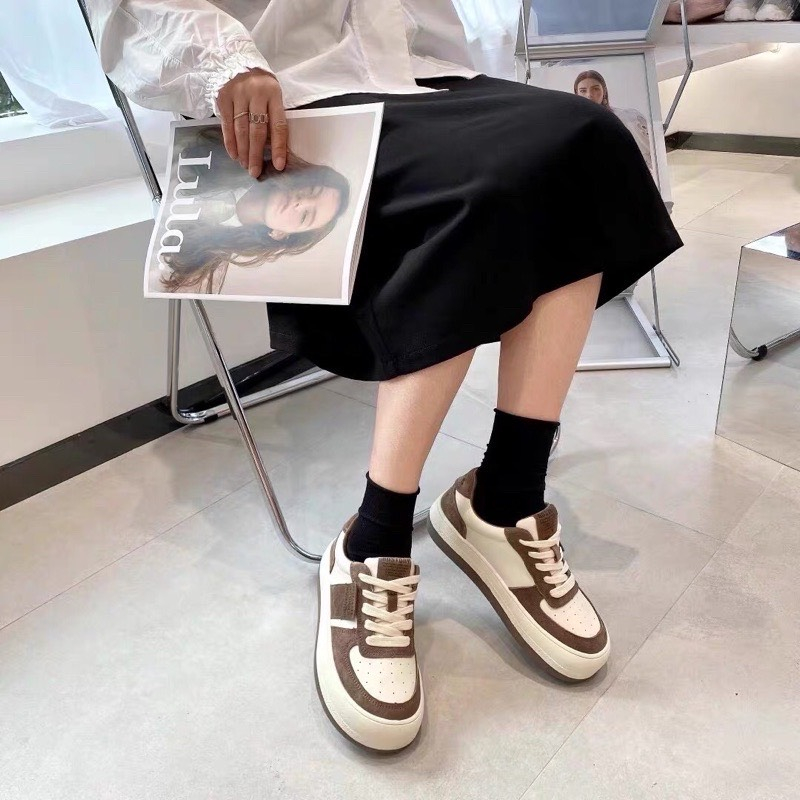 Giày nữ thể thao ulzzang học sinh đế cao cá tính hót hít