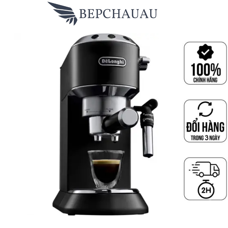 Máy Pha Cafe Delonghi EC685, Máy Pha Cà Phê Gia Đình, Văn Phòng, Nhập EU, BH 12 Tháng, Bepchauau