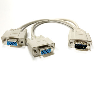 Cáp chia 1 ra 2 cổng vga sử dụng cho 2 màn hình cùng 1 laptop, máy tính