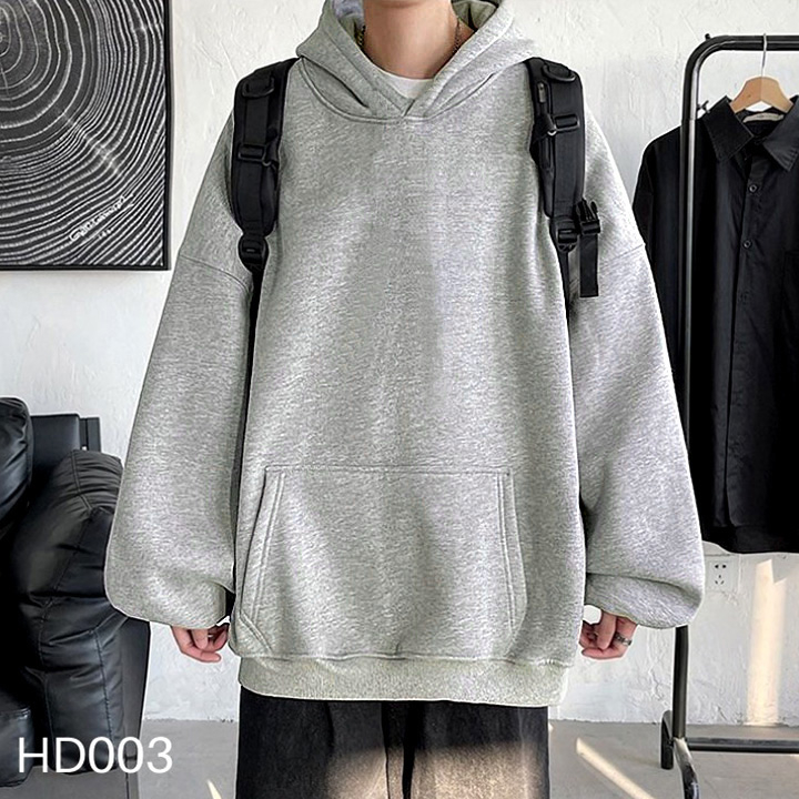 Áo Hoodie Basic - Áo Khoác Nỉ Trơn cao cấp Full Size Full Màu