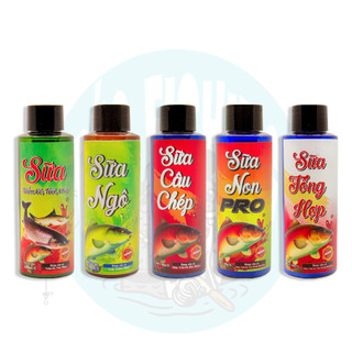 SỮA CÂU PHÚ THÀNH : Sữa Trắm Trôi Chép, Sữa Câu Chép, Sữa Ngô, Sữa Tổng Hợp, Sữa Non Pro 100ml